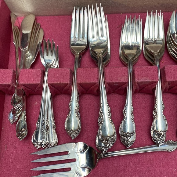 Reflection 1959 Silverplate Flatware 75 pieces - Picture 15 of 16